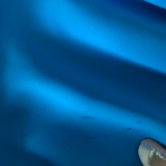 Zara Blue Stretchy Athletic Sleevless Tank Top - Picture 5 of 7